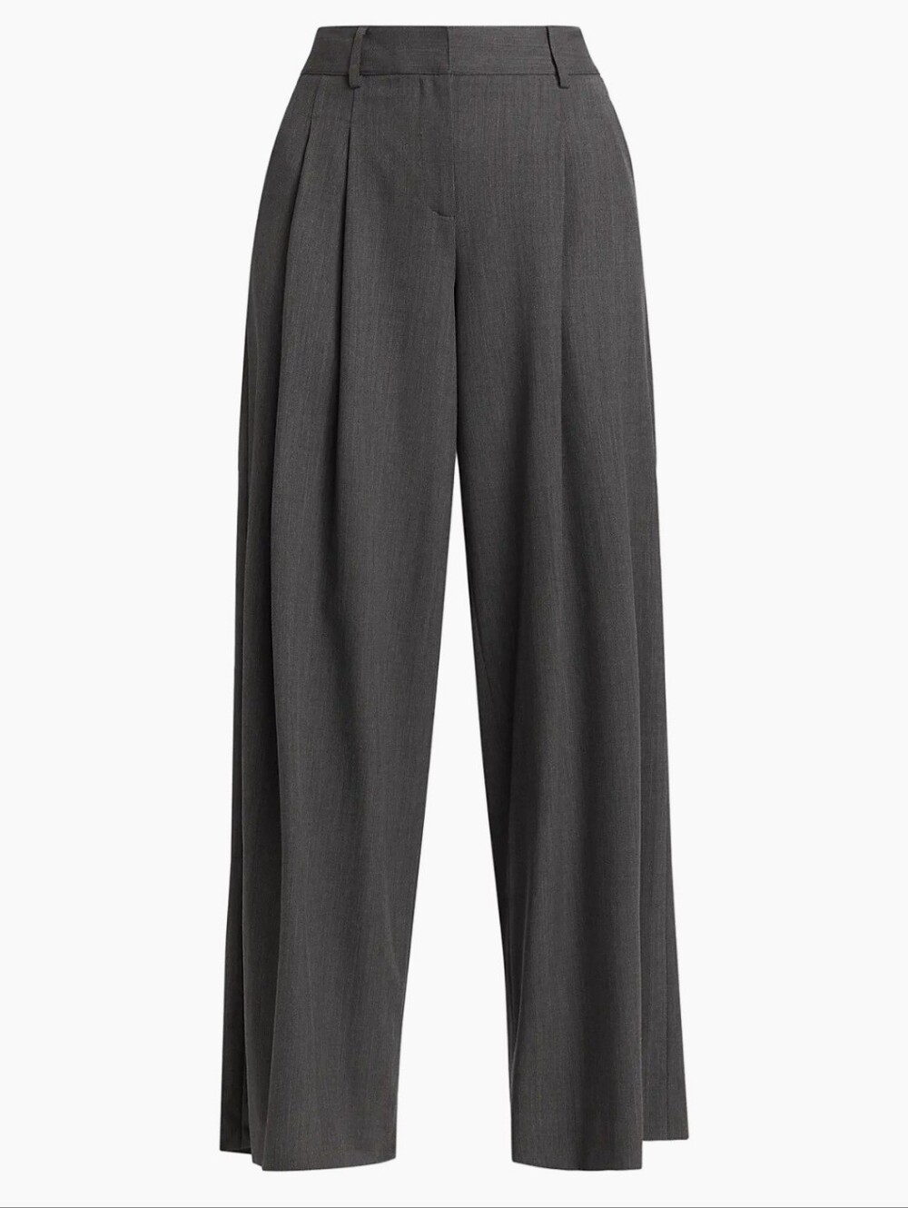 TWP New Didi Wide-Leg Wool Trousers Pant Dark Charcoal Grey Size 2 NWT